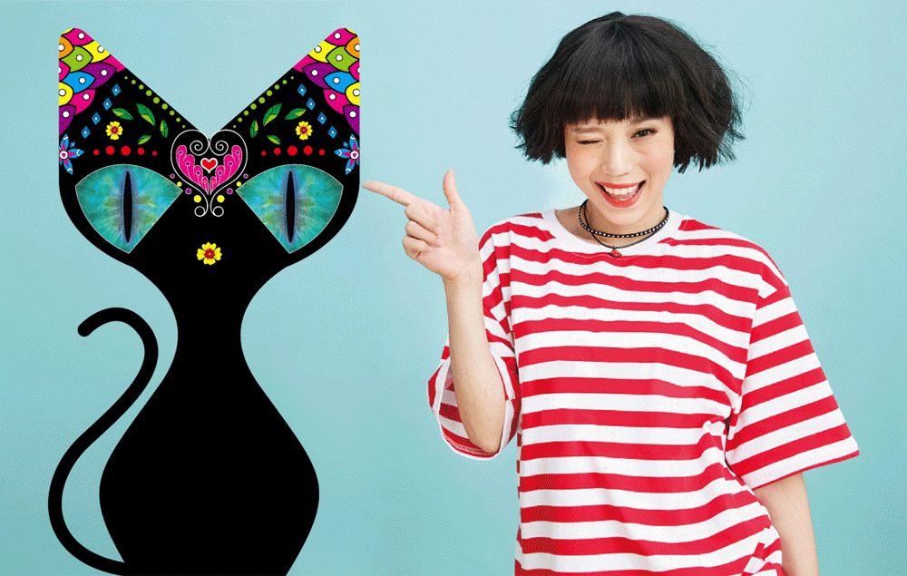 隱形眼鏡連鎖品牌LOGO升級-貓目家MOMU企業(yè)形象設(shè)計