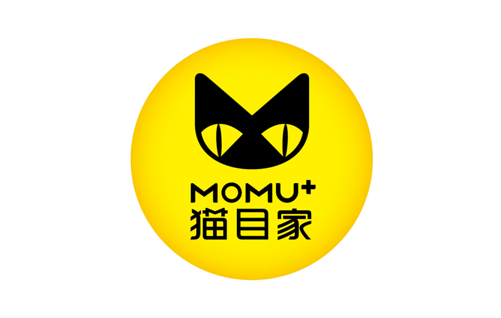 隱形眼鏡連鎖品牌LOGO升級-貓目家MOMU企業(yè)形象設(shè)計